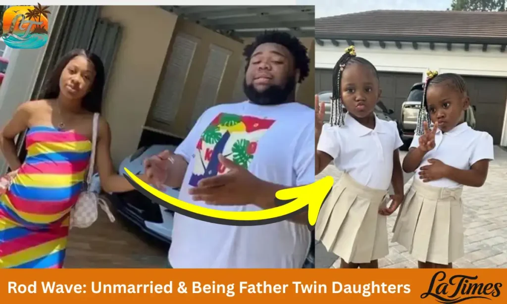 Rod Wave twin daughters